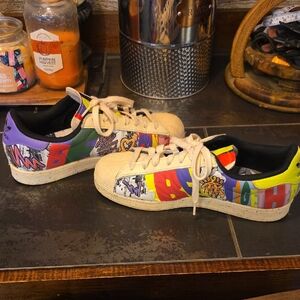 Adidas Superstar Pride Sneakers Size 8.5